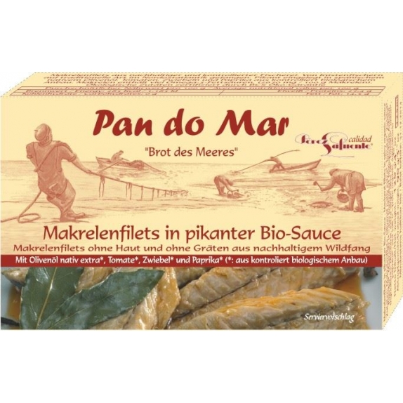 Makrela w pikantnym sosie 120 g Pan do Mar cena 4,17$
