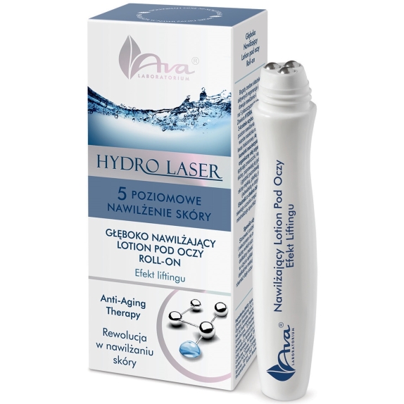 Ava Hydro Laser roll-on pod oczy nawilżający 15 ml cena 22,70zł