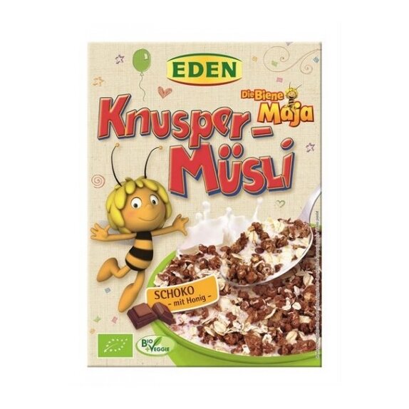 Musli czekoladowe Bee Maja BIO 375 g Eden cena 17,59zł