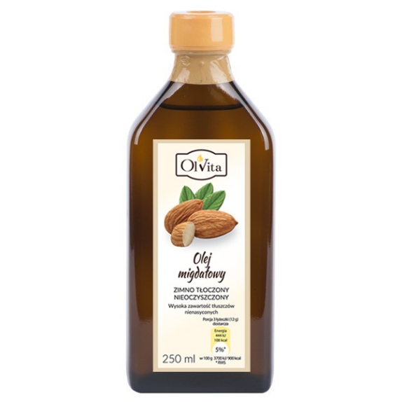 Olej migdałowy 250 ml Olvita cena 49,88zł