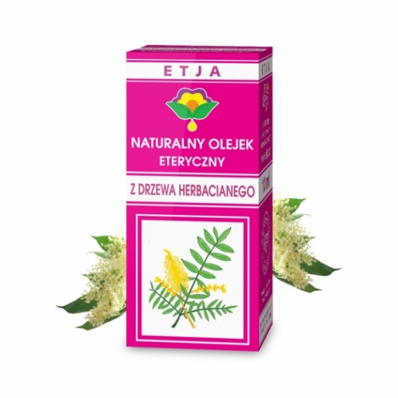 Olejek naturalny eteryczny z drzewa herbacianego 10 ml Etja cena 13,85zł