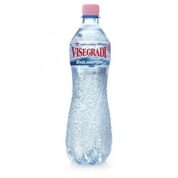 Woda niegazowana 0,75 l Visegradi cena 0,59$