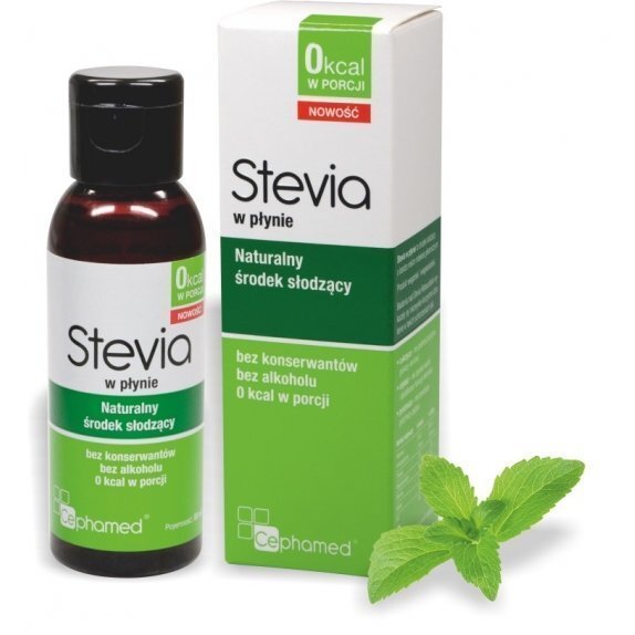 Stevia w płynie 55 ml Cephamed cena 18,25zł