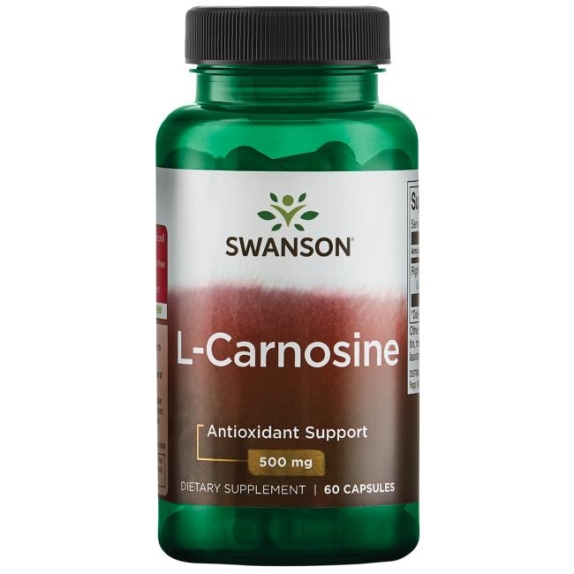 Swanson l-karnozyna 500 mg 60 kapsułek cena 196,90zł