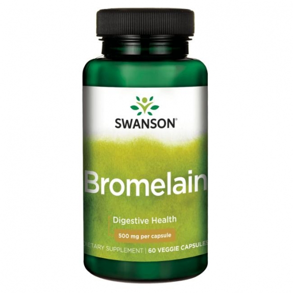 Swanson bromelina maksymalna moc 500 mg 60 kapsułek cena 19,87$