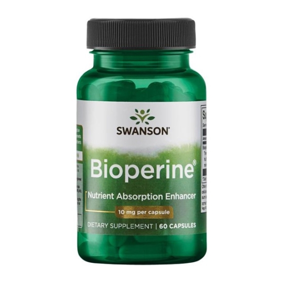 Swanson bioperine 10 mg 60 kapsułek cena 23,59zł