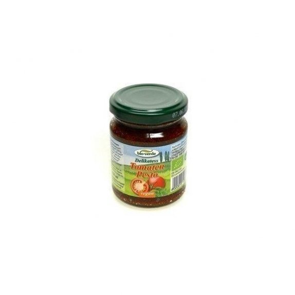 Pesto z suszonymi pomidorami i bazylią dla Vegan 125 g Bio verde cena 12,08zł