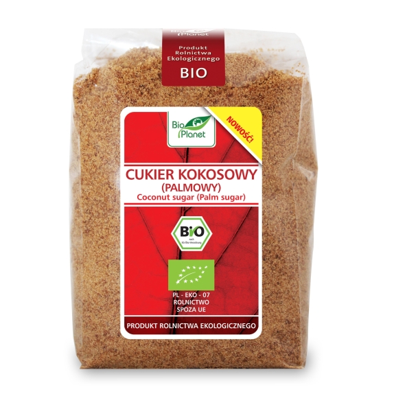 Cukier kokosowy palmowy 300g BIO Bio Planet  cena €2,62