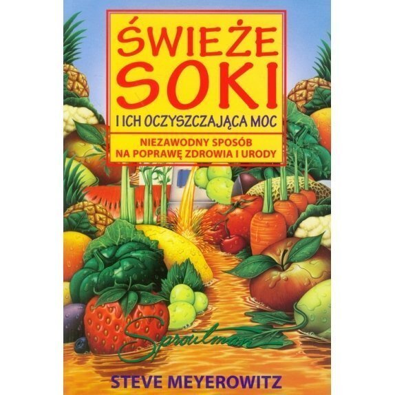 Książka "Świeże soki i ich oczyszczająca moc" Meyerowitz cena 29,89zł