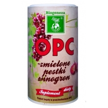 OPC zmielone pestki winogron 200 g Biogeneza 