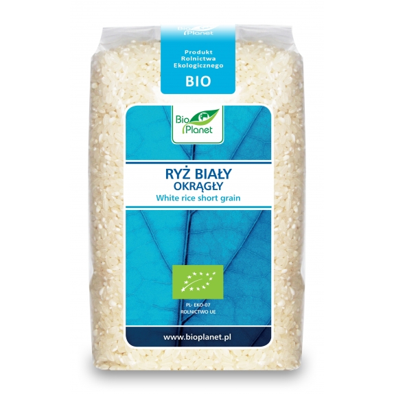 Ryż biały okrągły 500 g BIO Bio Planet cena 9,75zł