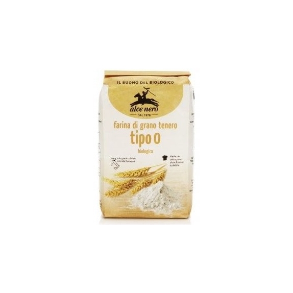 Mąka pszenna typ 0  1 kg BIO Alce Nero cena €2,38