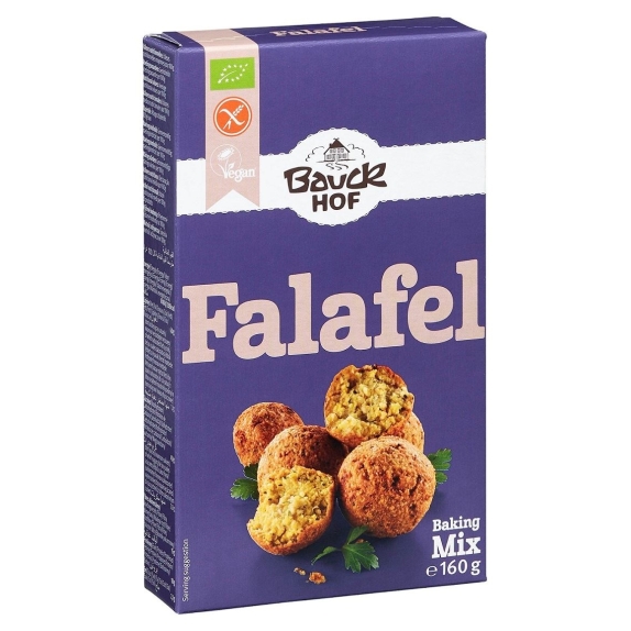 Mieszanka bezglutenowa Falafel 160 g BIO Bauck cena €2,01