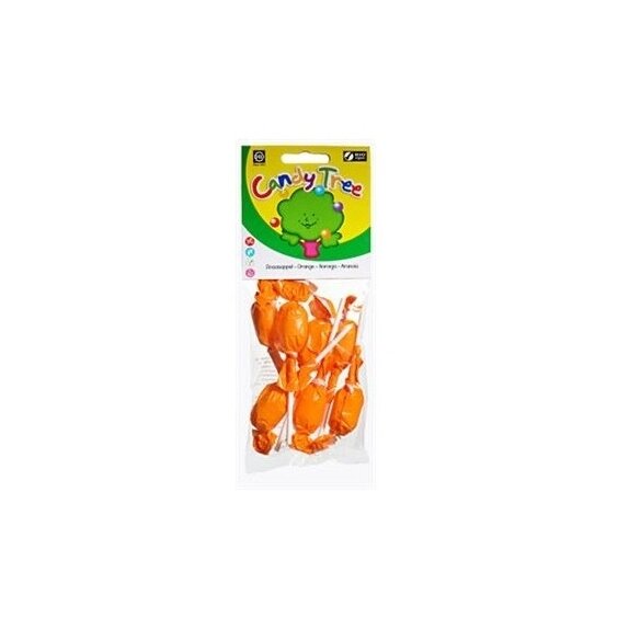 Lizaki okrągłe o smaku pomarańczowym 7 sztuk Candy Tree cena 10,35zł