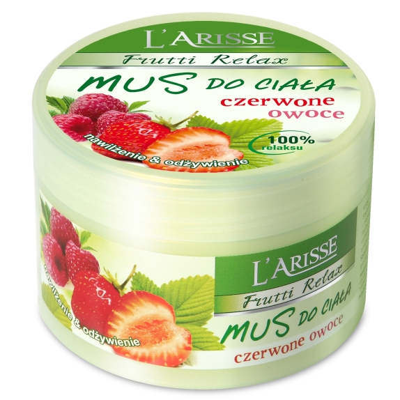 Ava Larisse Frutti Relax mus do ciała czerwone owoce 250 g cena 14,99zł