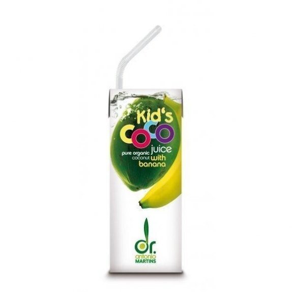 Woda kokosowa dla dzieci z bananem 200 ml Dr Martins cena 4,29zł