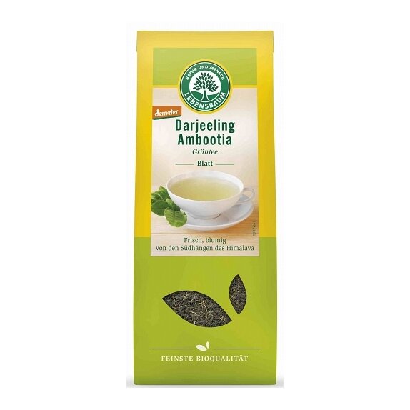 Herbata zielona darjeeling liściasta 50 g BIO Lebensbaum cena 5,80$