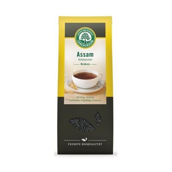 Herbata czarna Assam 100 g BIO Lebensbaum cena 21,49zł