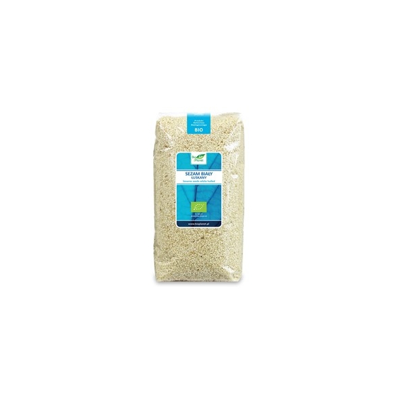 Sezam biały łuskany 1 kg BIO Bio Planet cena 27,89zł