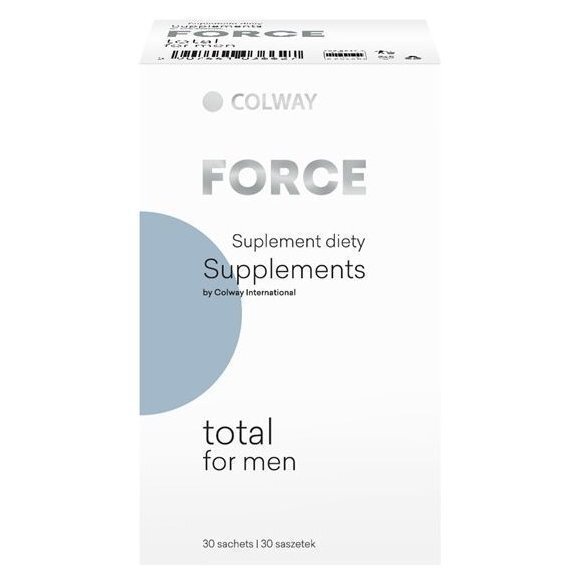 Colway Force for Men Total for Men 30saszetek cena 249,79zł