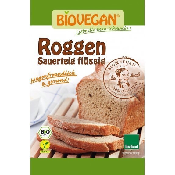 Zakwas chlebowy w płynie 150 g Biovegan cena 12,35zł