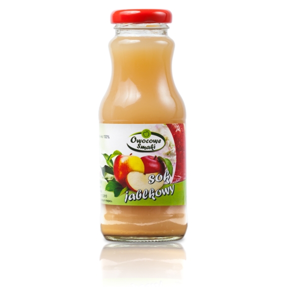 Sok jabłkowy 250 ml BIO Owocowe Smaki cena 1,24$