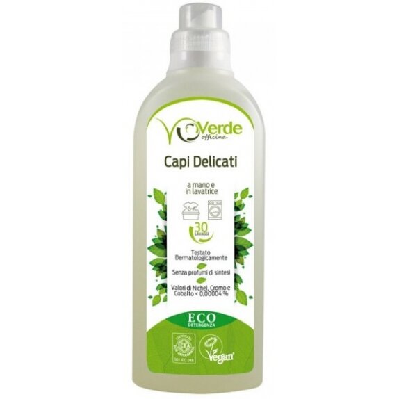 Verde Orizzonte płyn do prania wełny i delikatnych tkanin, ręcznie oraz z pralce 1000 ml cena €6,53