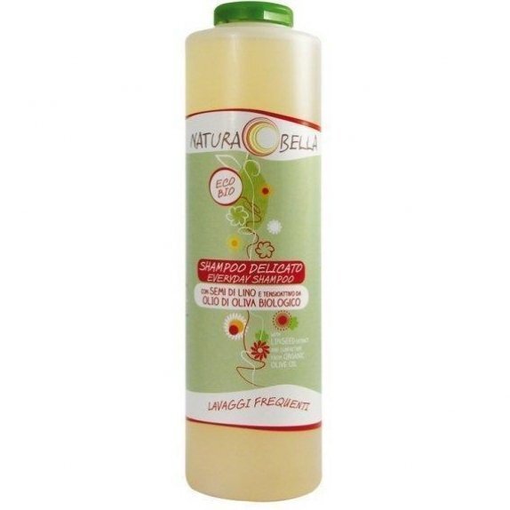 NaturaBella delikatny szampon z siemieniem lnianym i oliwą z oliwek 500 ml cena 25,59zł