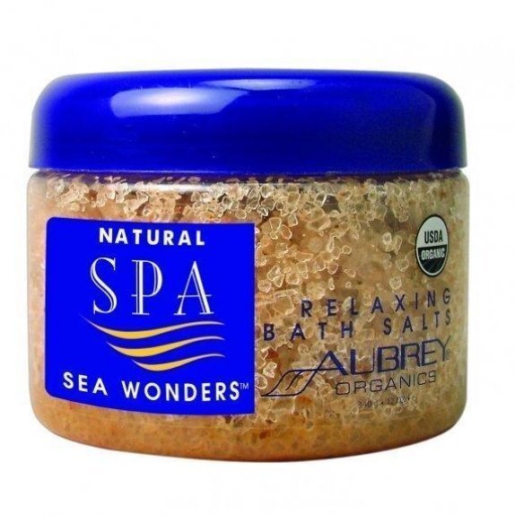 Aubrey Natural Spa Sea Wonders Relaksująca sól morska do kąpieli 355 ml cena 81,80zł