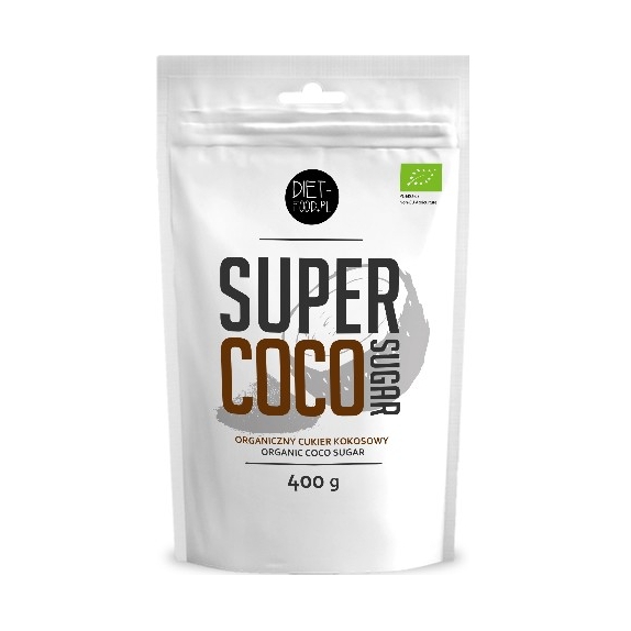 Cukier kokosowy 400g BIO Diet Food cena 18,75zł