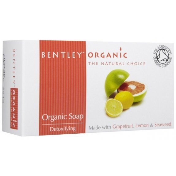 Bentley Organic detoksykujące mydło z grejpfruta,cytryny i wodorostów 150 g cena 16,09zł