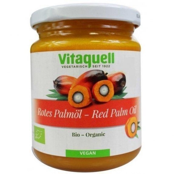 Olej palmowy czerwony 200 g Vitaquell cena 23,65zł