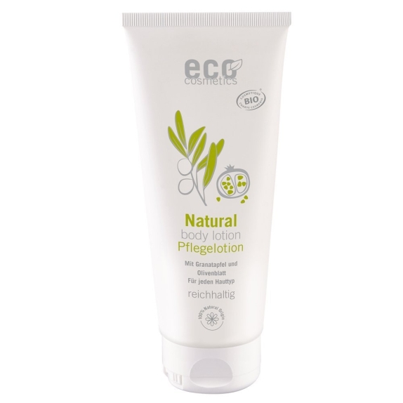 Eco cosmetics balsam pielęgnacyjny do ciała z liściem oliwnym i owocem granatu 200 ml  cena 34,25zł