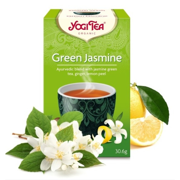 Herbata zielona jaśminowa 17 saszetek  BIO Yogi Tea  cena 13,99zł