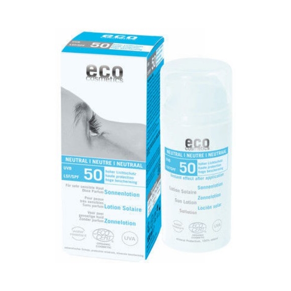 Eco cosmetics emulsja na słońce spf 50 neutral 100 ml ECO cena 94,50zł