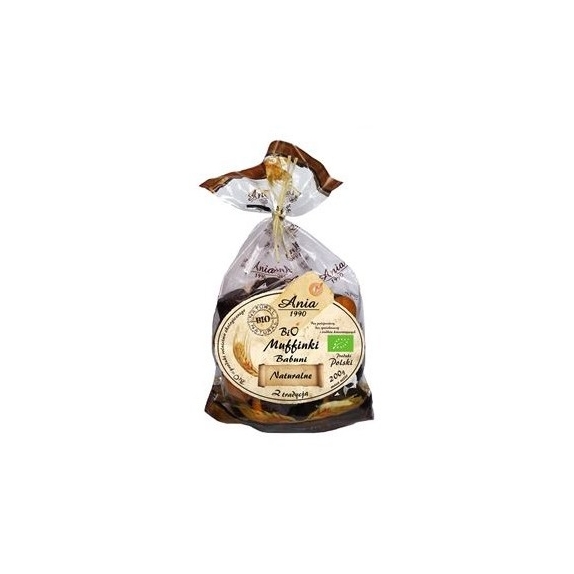 Muffinki babuni naturalne 200 g BIO Ania cena 12,29zł