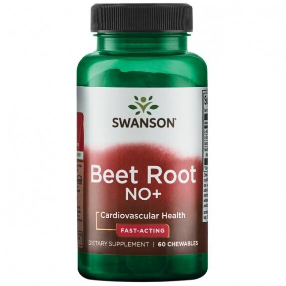 Swanson Beet Root NO+ 60 tabletek cena €11,30