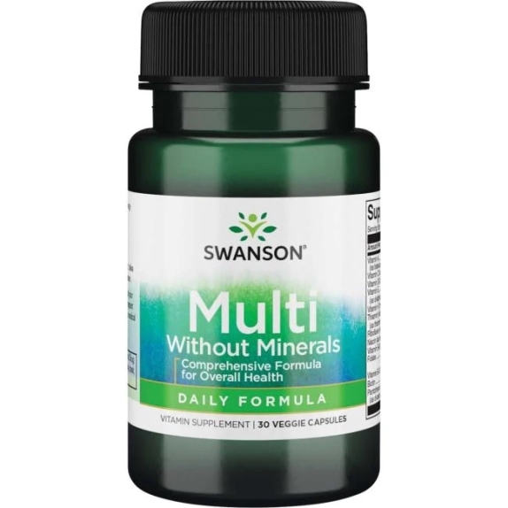 Swanson Daily Multi-Vitamin 30kapsułek data ważności: 30.08.2024 cena €3,06