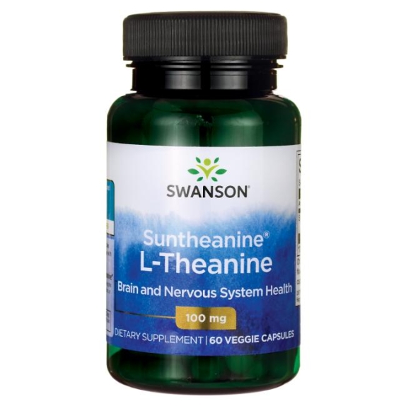 Swanson L-teanina 100 mg 60kapsułek cena 82,90zł