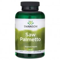 Swanson saw palmetto 540 mg 250 kapsułek PROMOCJA!