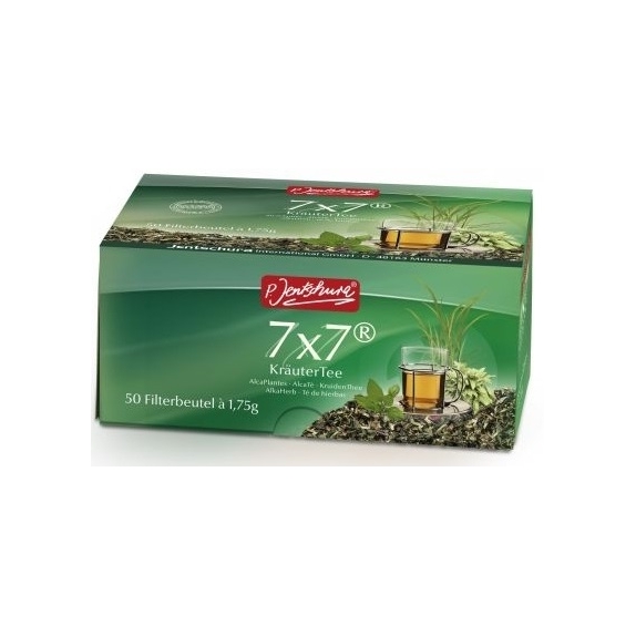 Jentschura 7x7 herbata ziołowa 50 saszetek BIO  cena 18,63$