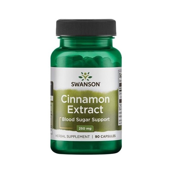 Swanson cynamon ekstrakt 250 mg 90 kapsułek cena 26,90zł