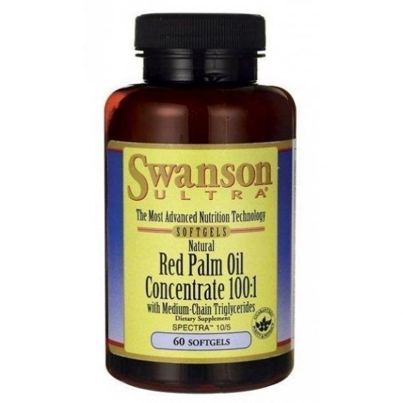 Swanson czerwony olej palmowy 60żelków cena 79,29zł