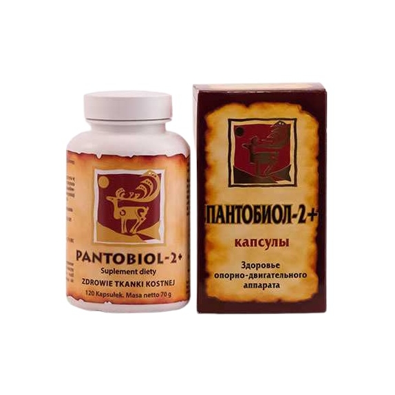 Biolit Pantobiol 2+ zdrowe tkanki kostne 120 kapsułek  cena 239,00zł