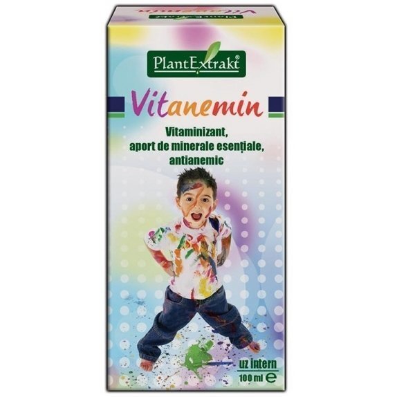 Vitanemin syrop dla dzieci na odporność 100 ml PlantExtrakt cena 36,49zł