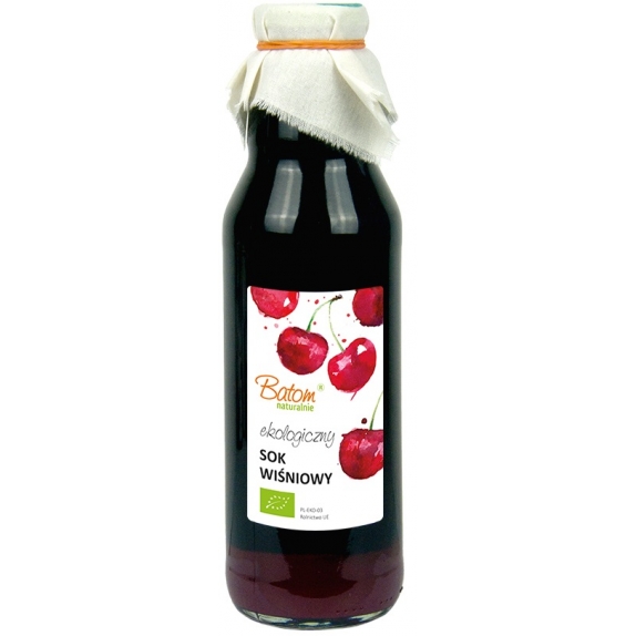 Sok wiśniowy bez dodatku cukru 750 ml BIO Batom  cena 22,95zł