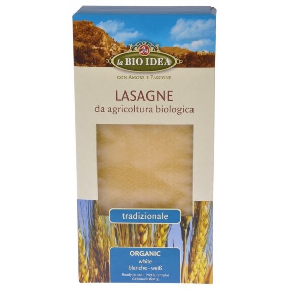 Makaron lasagne semolinowy 250 g BIO La Bio Idea cena 7,72zł