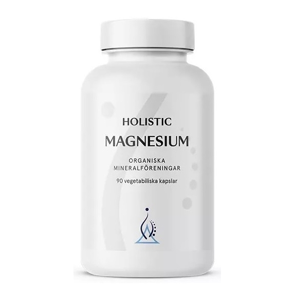 Holistic Magnesium Magnez organiczny 120 mg 90 kapsułek cena €16,31