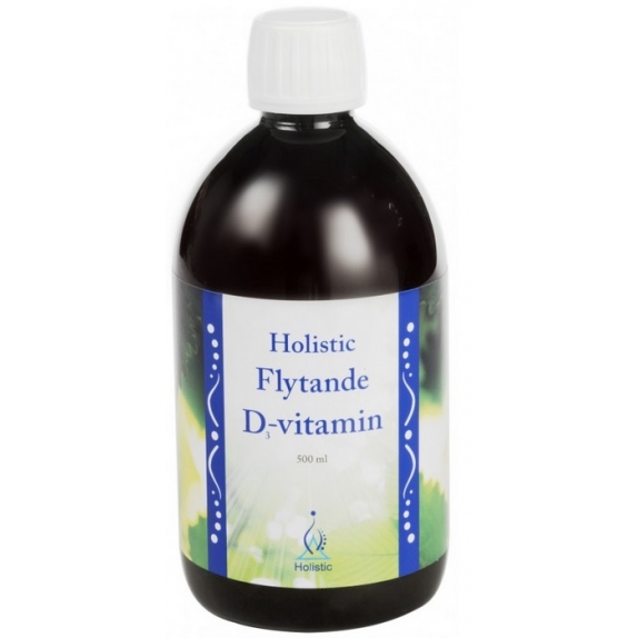 Holistic Flytande D-vitamin Witamina D3 w płynie 500 ml cena 90,30zł