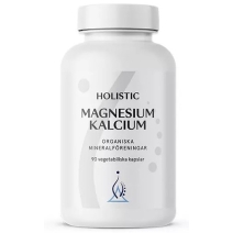 Holistic Magnesium-Kalcium organiczne związki magnezu i wapnia 80/40 mg 90 kapsułek